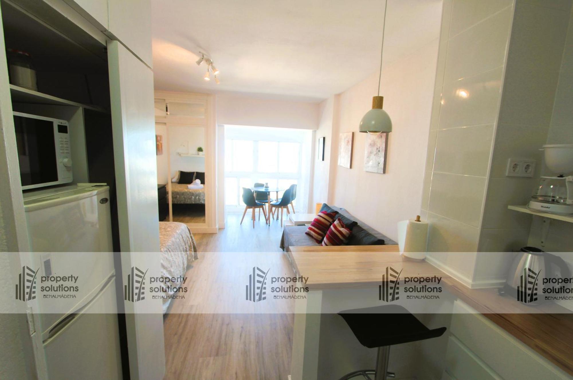 714 Iris Apartamento - Vista Al Mar - Cerca De Tren, Restaurantes, Tiendas - Playa A 10 Min Caminando Benalmádena Eksteriør billede